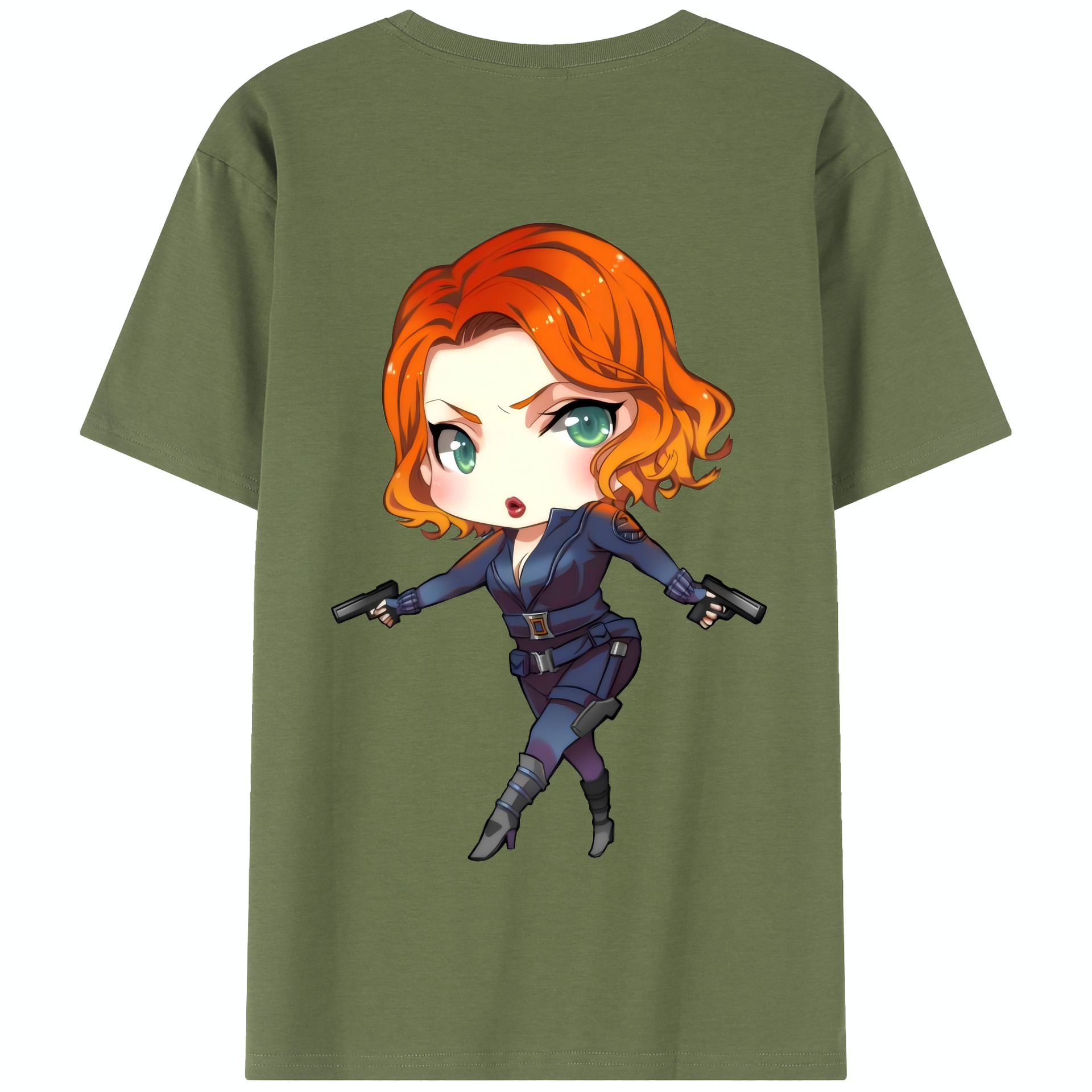（画像用） アベンジャーズ The Avengers 綿100％半袖Tシャツ（背面プリント）